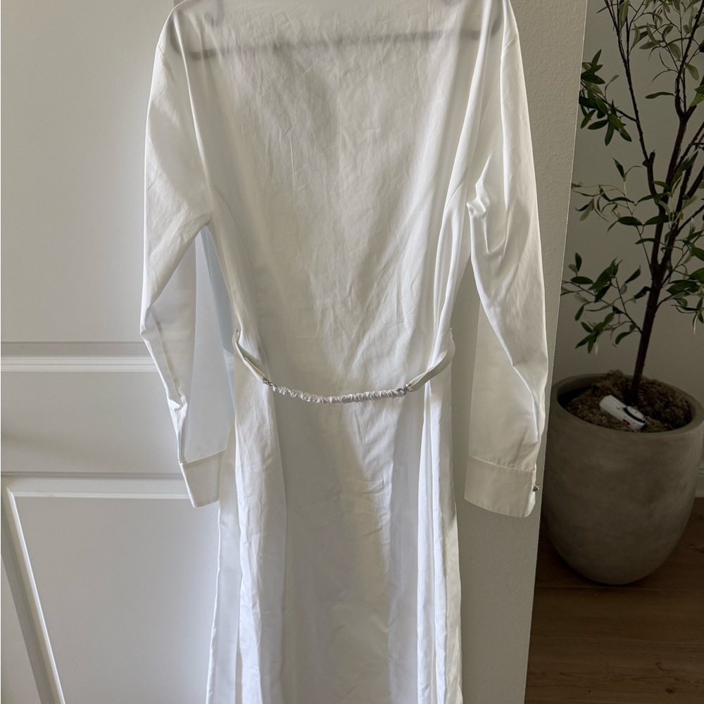 Versace sangallo embroidered shirt dress IT 40 - Picture 7 of 10